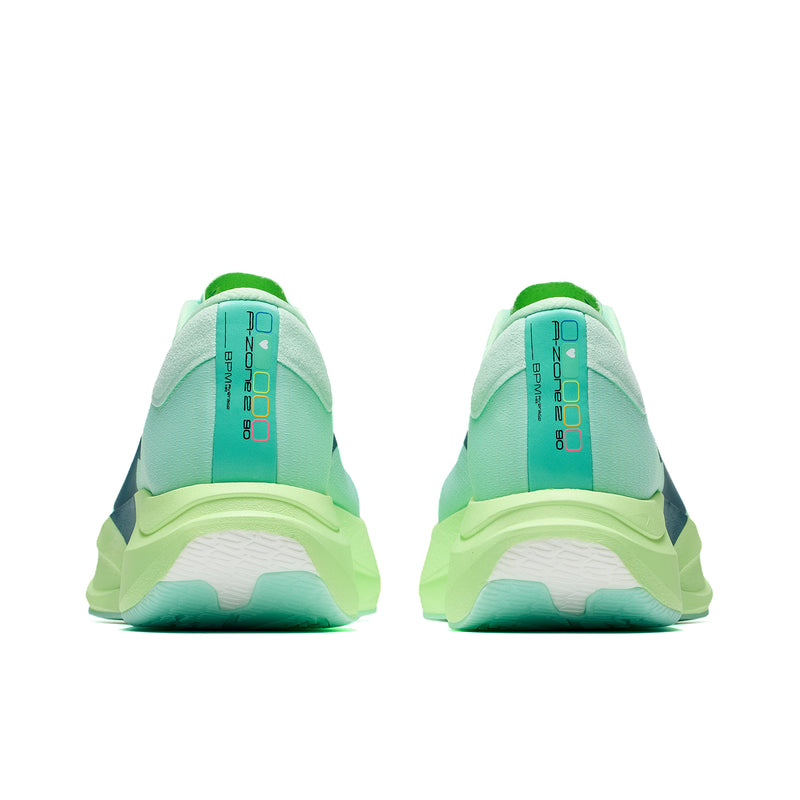 ANTA Zone 2 Heart Rate 90 'Fluorescent Light Cyan Green' | Running Shoes
