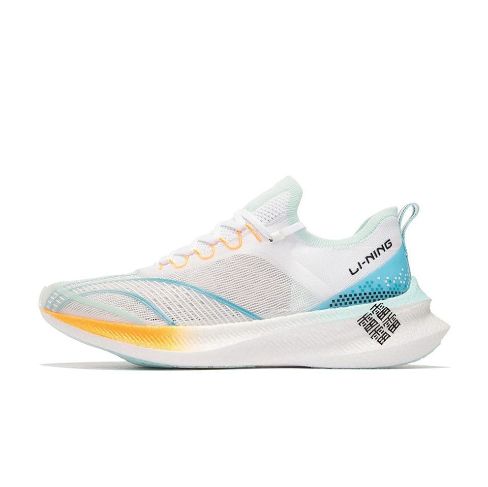 LiNing Feidian Challenger Running Shoes 'White Blue' - Kicksown store