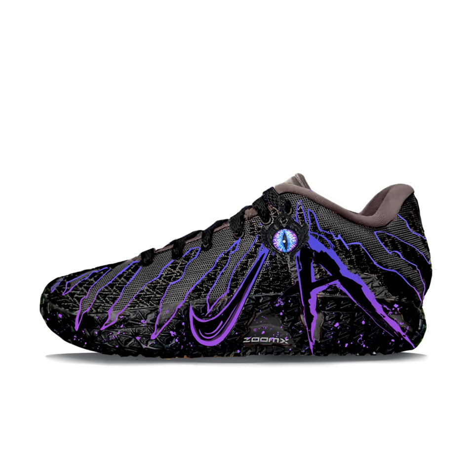 Nike Ja 3 'Shadow Servant' [Customized]