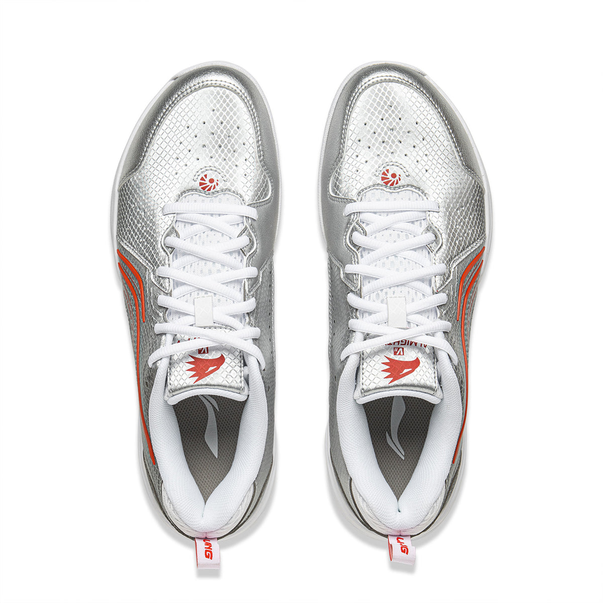 LiNing Ace V2 'White Red' | Badminton Shoes