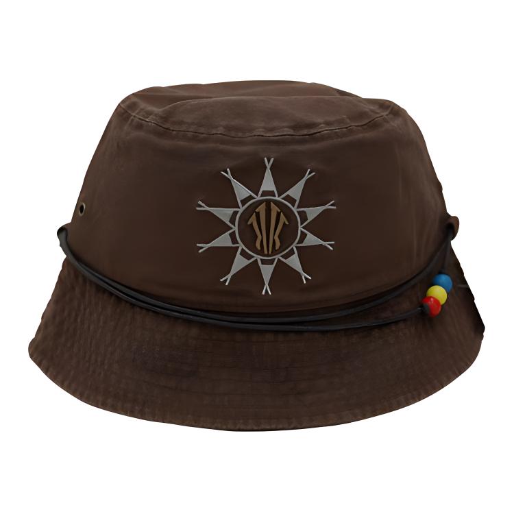 Anta Irving Series Enzyme Wash Bucket Hats Chestnut Brown
