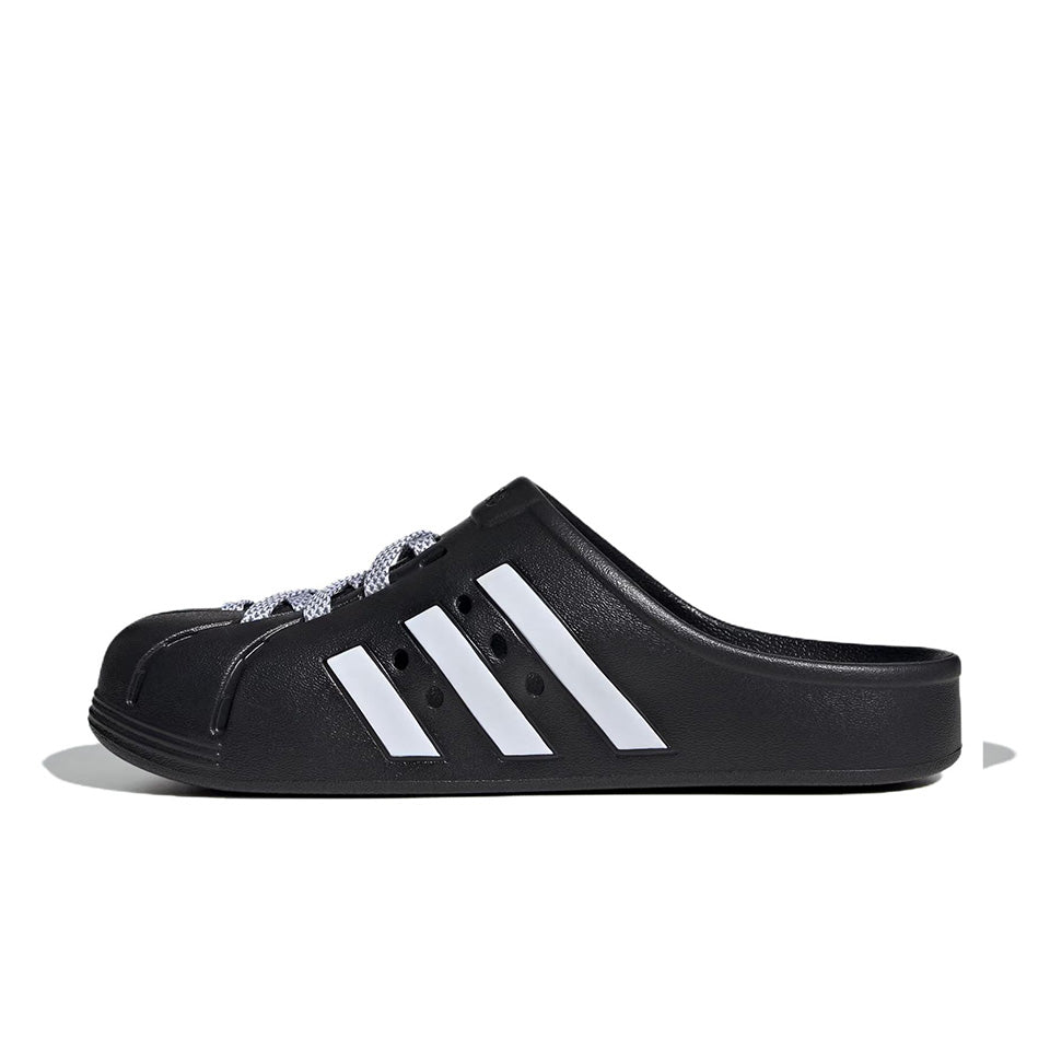 Adidas Adilette Clogs 'Black White'