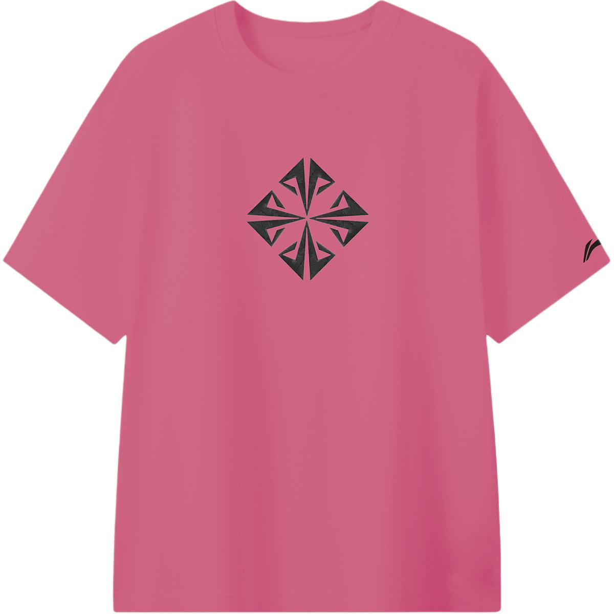 LiNing NBA T-shirt 'Pink'