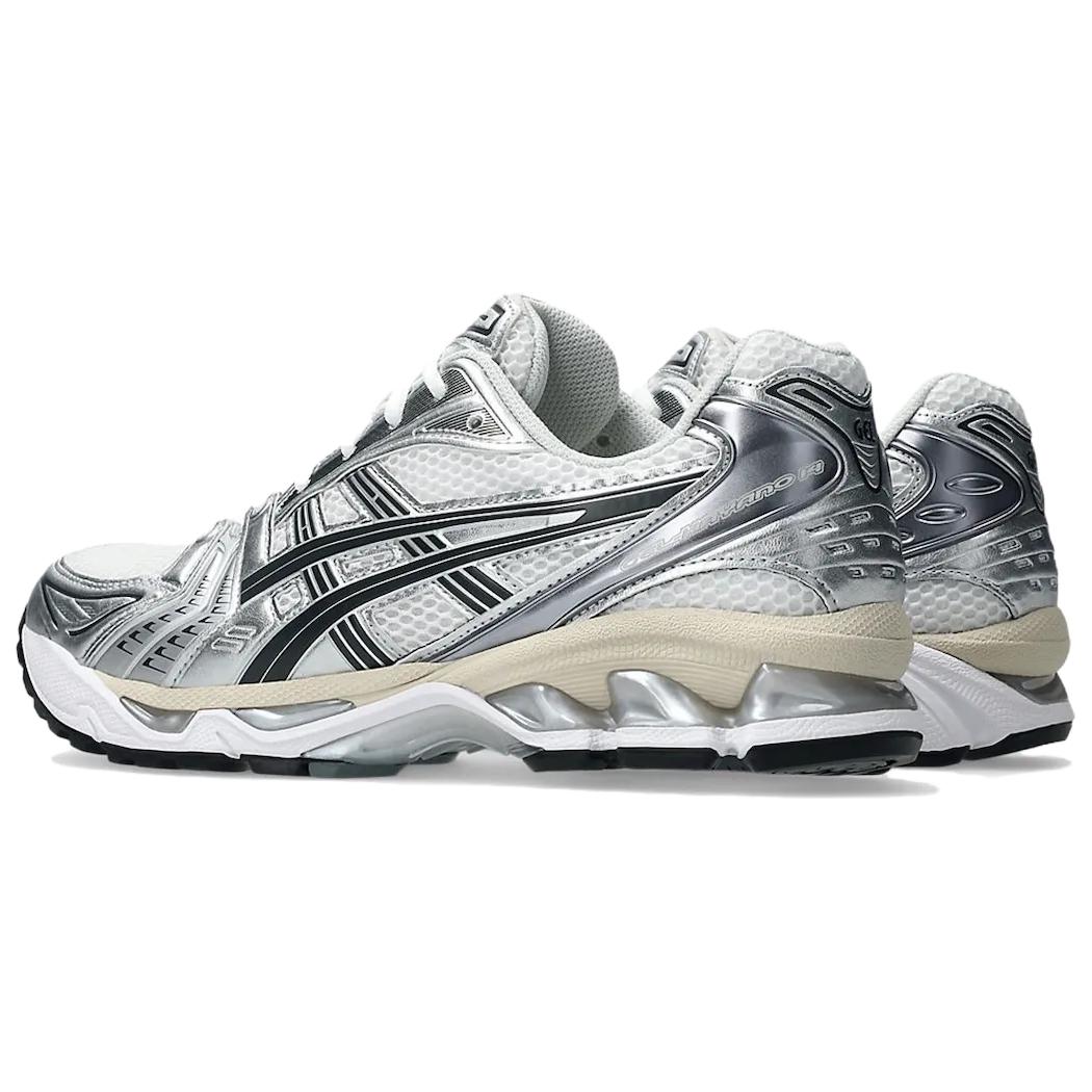 asics アシックス ゲルカヤノ14 24cm ホワイト シルバー アシックス ゲルカヤノ 14 ロー 'シルバーホワイト'