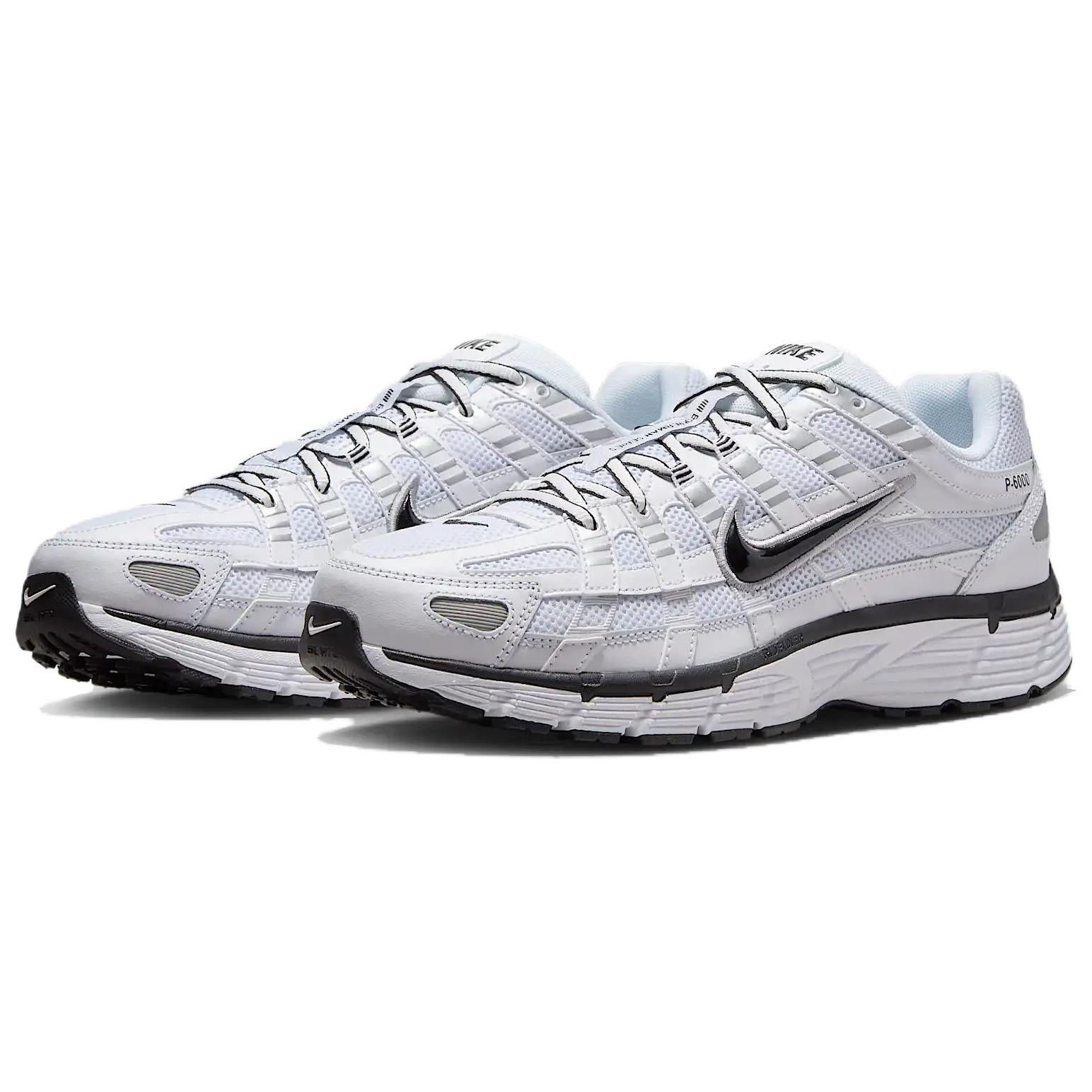 Nike P 6000 'White Metallic Silver Black'