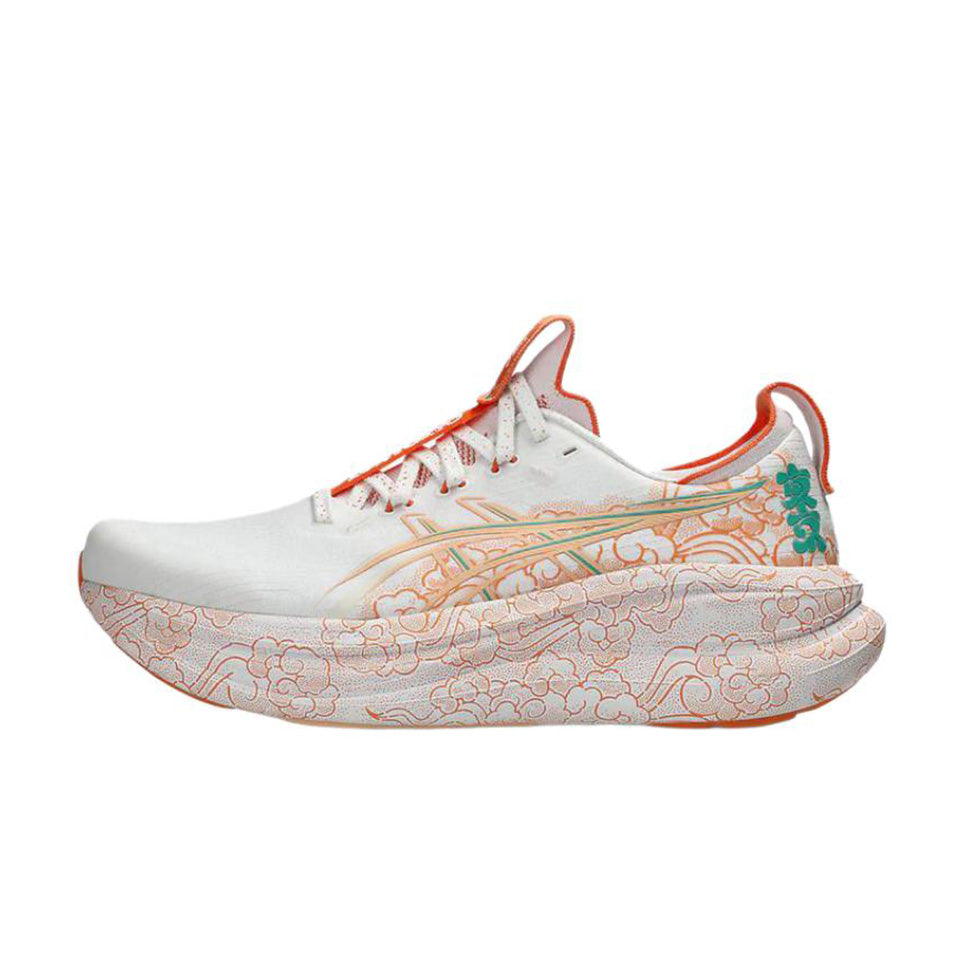 ASICS GEL NIMBUS 28 Running Shoes ‘White Red’