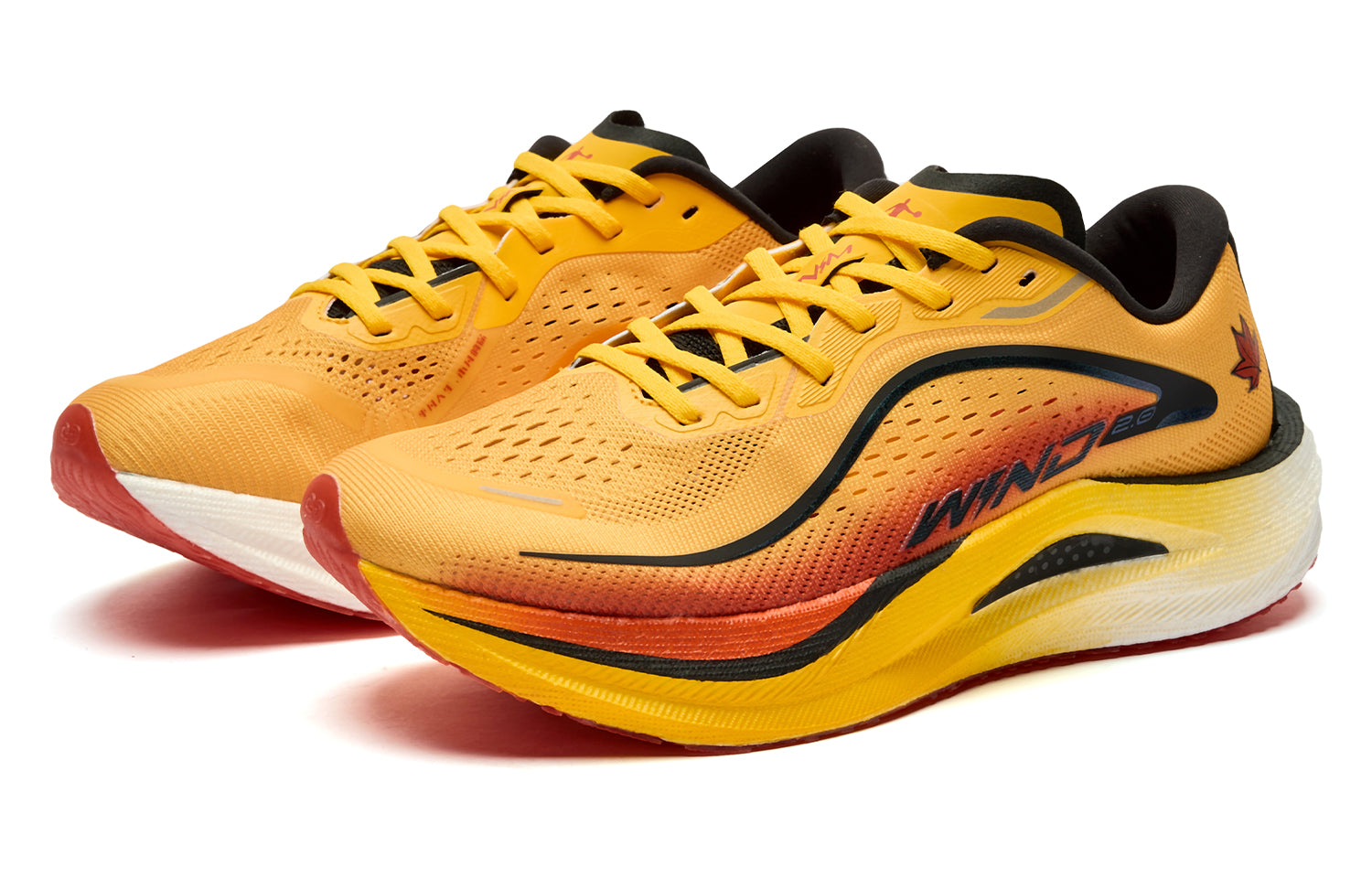 QIAODAN Wind-Running 2.0 Running Shoes 'Yellow Orange'