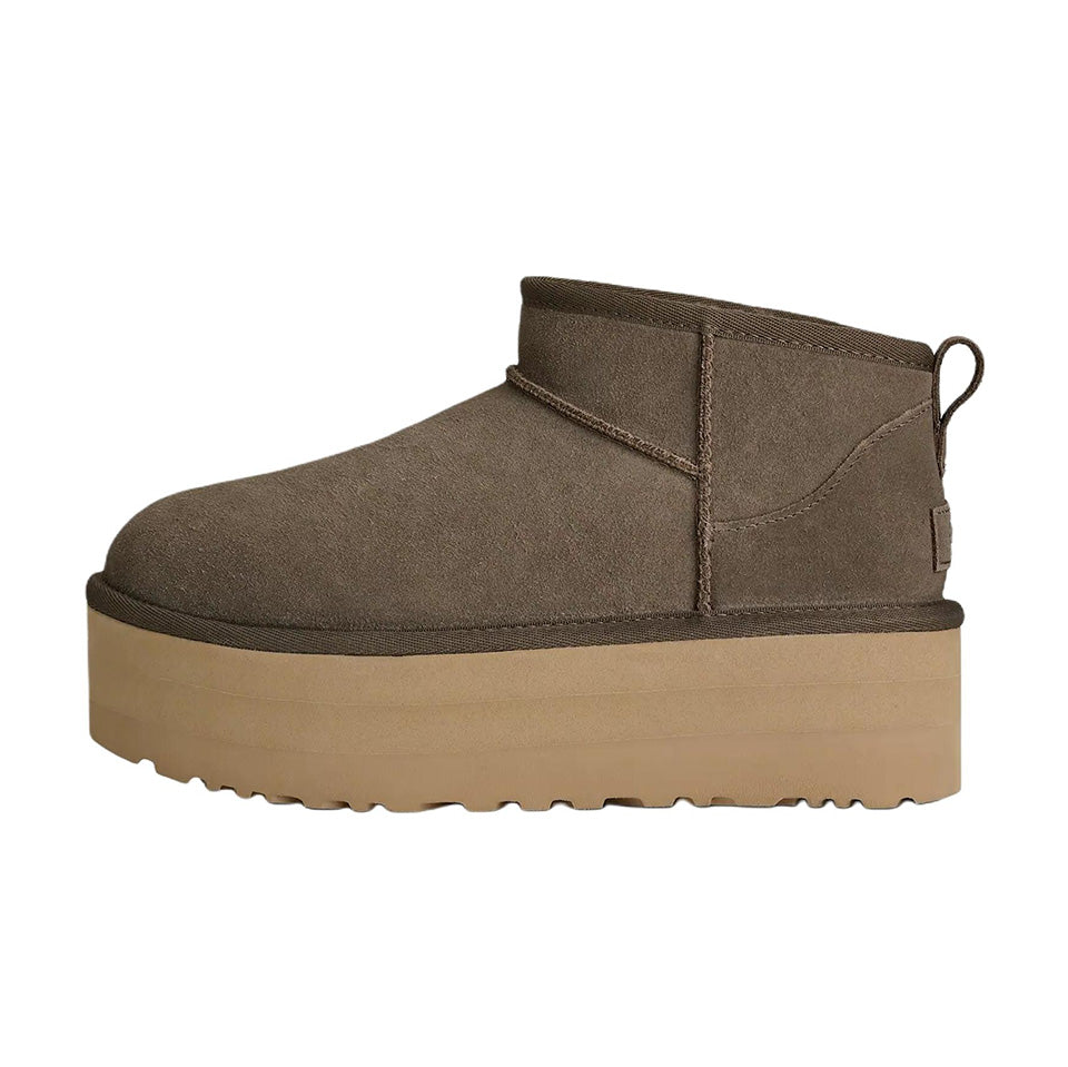 UGG Classic Ultra Mini 'Black Brown' Womens