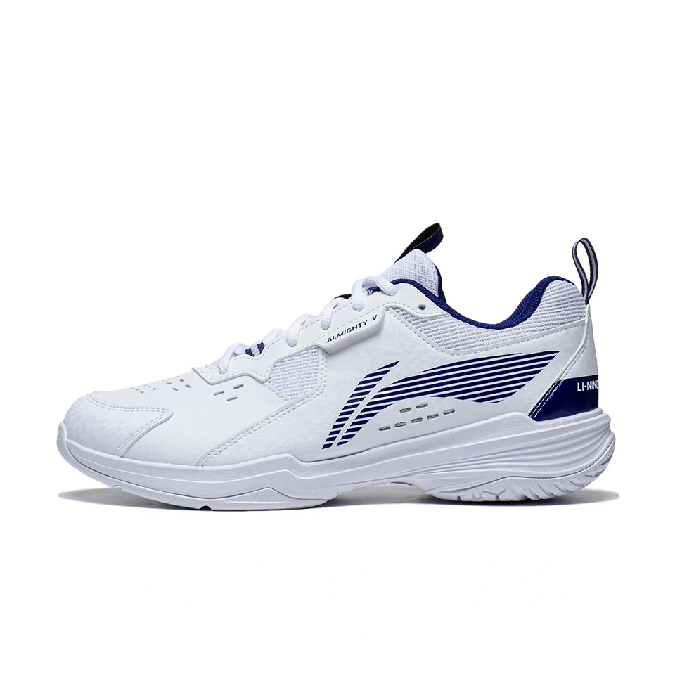 LiNing Ace V 'White Blue' | Badminton Shoes