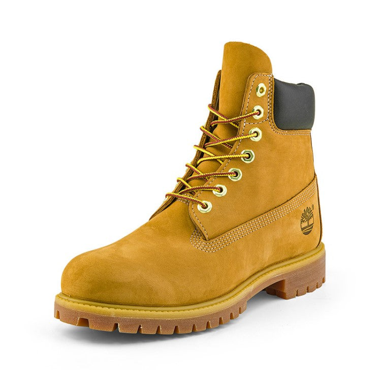 Timberland PREMIUM Water-Resistant Short Outdoor Boots High-Top Unisex Wheat