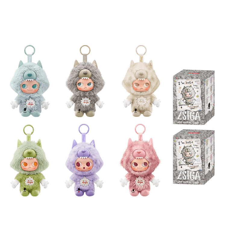 POP MART ZSIGA I'm Zsiga Series Vinyl Plush Pendant Mystery Box