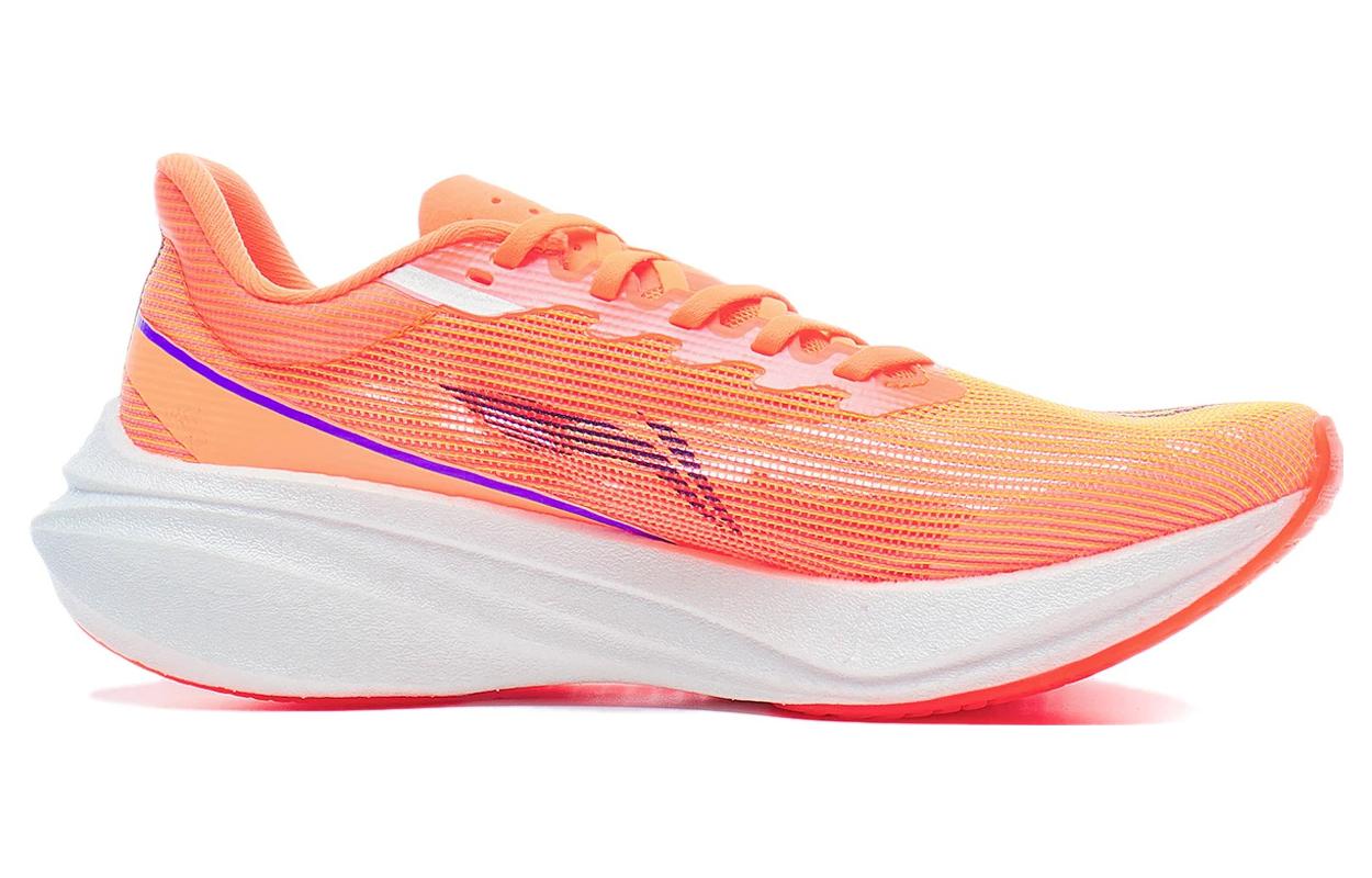LiNing Feidian 3 Challenger Running Shoes Women's 'Standard White Fluorescent Pink' - Kicksown store