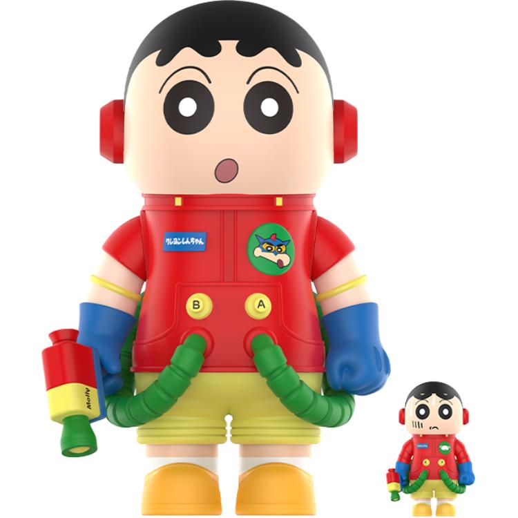 POP MART Mega Space Molly 400% +100% Crayon Shin Chan Mystery Boxes