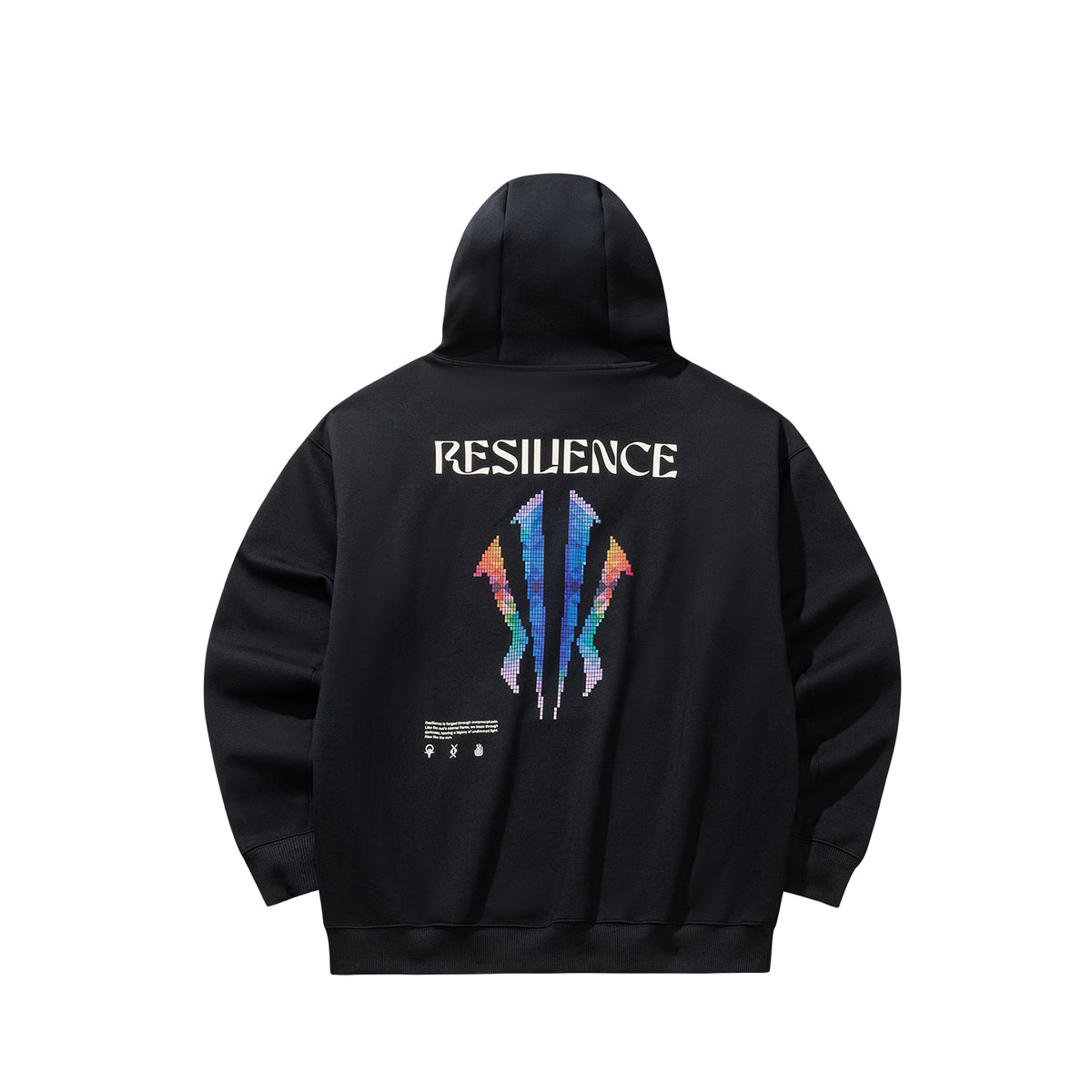 Anta KAI Sweatshirts 'Black' Hooded