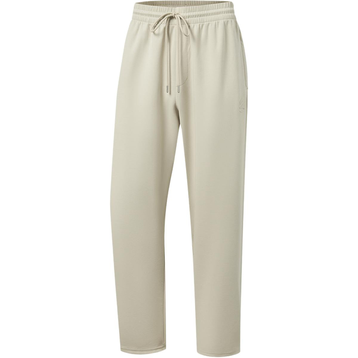 Li Ning Curry China Collection Casual Pants Men's Coconut Khaki Moderate Straight Fit Pants