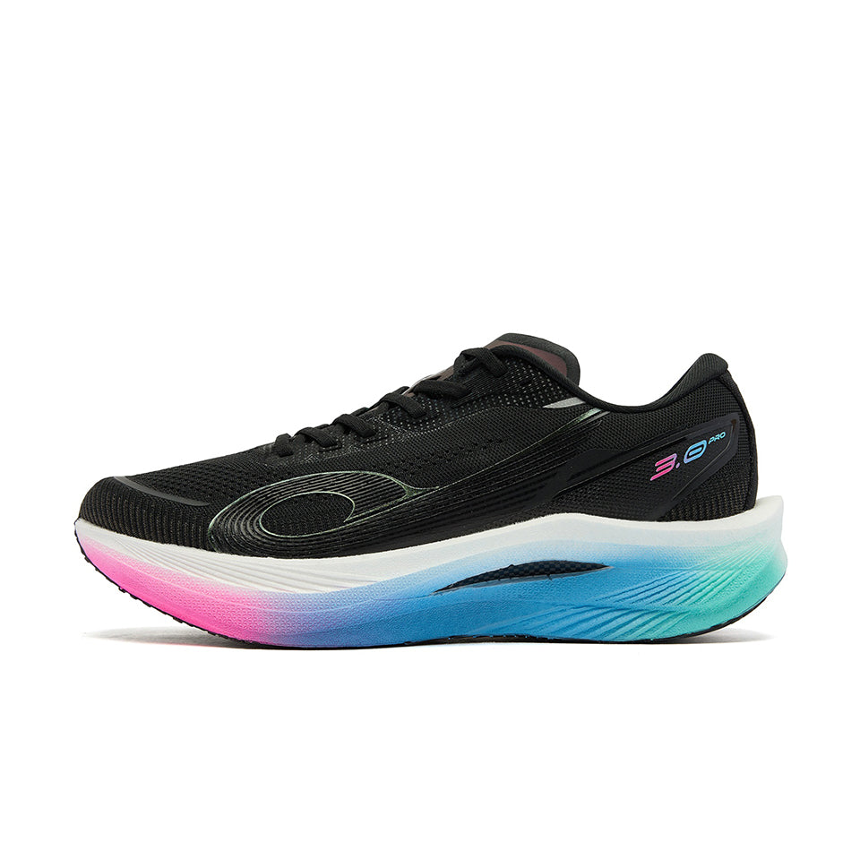 QIAODAN Wind-Running 3.0 PRO Running Shoes 'Black Blue'