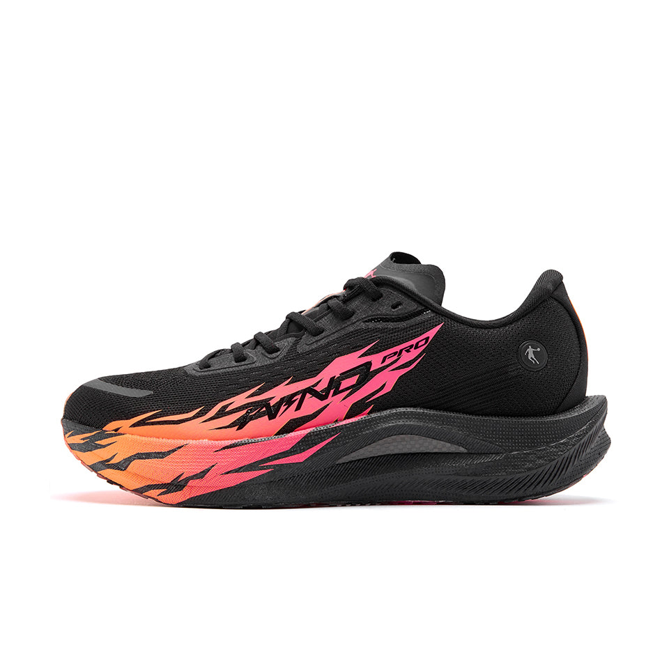 QIAODAN Wind-Running 2.0 PRO Running Shoes 'Black Bright Orange'