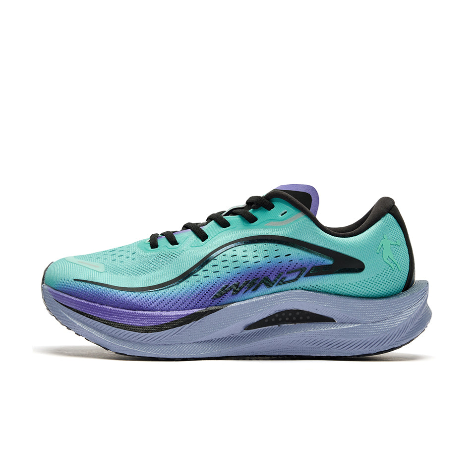QIAODAN Wind-Running 2.0 Running Shoes 'Dusty Blue'「Women」