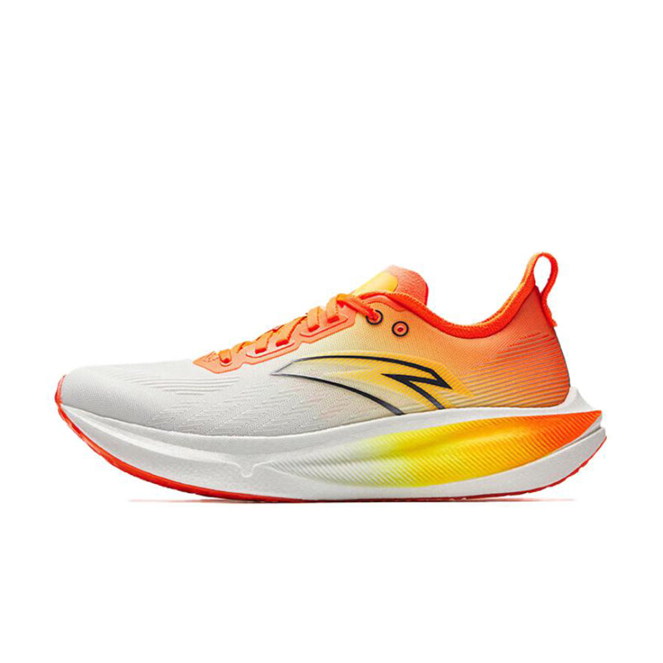 ANTA Mario 2 Running Shoes 'Papyrus White Fresh Orange Yellow'