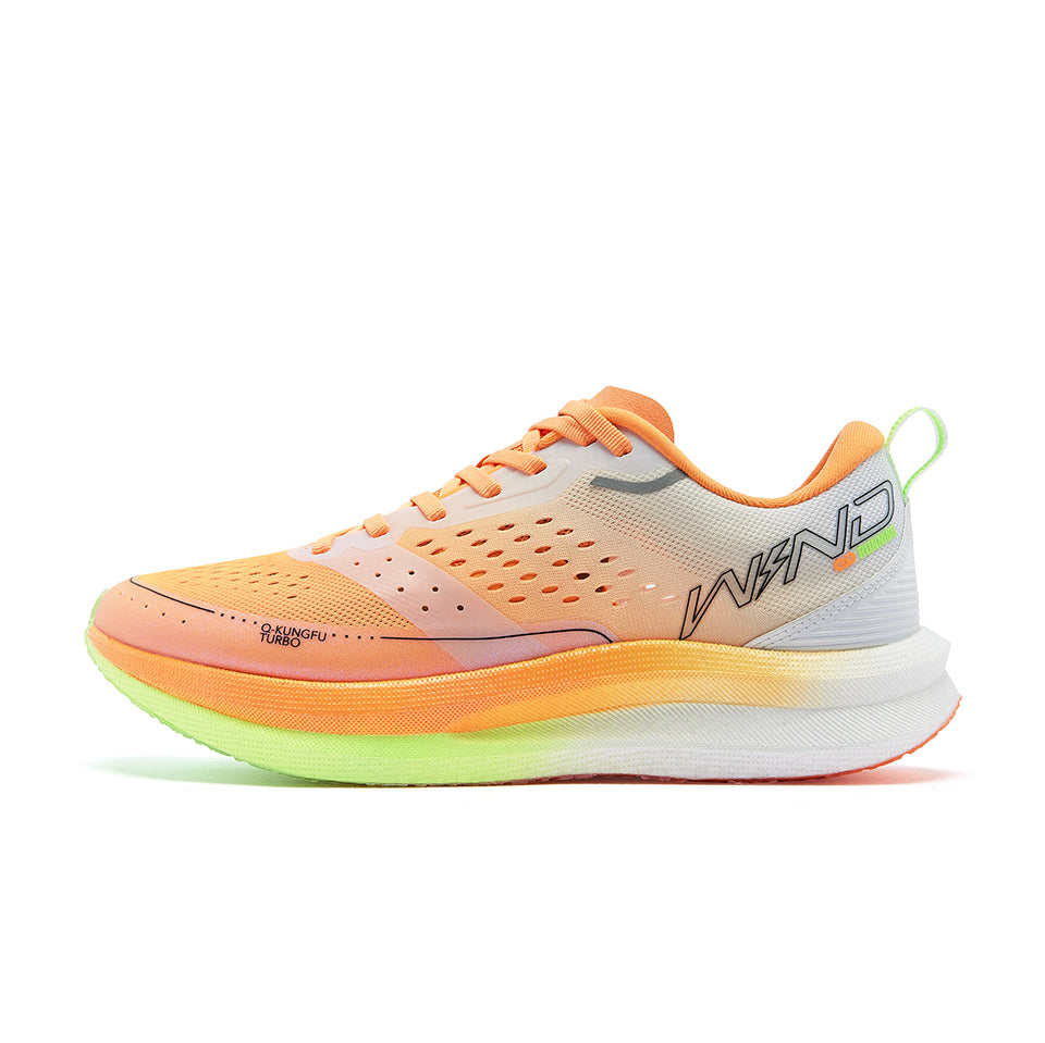 QIAODAN Wind-Running SE Running Shoes 'Orange Green'
