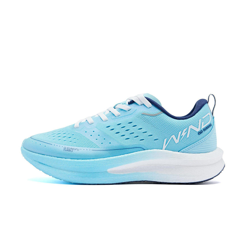 QIAODAN Wind-Running SE Strong Wind Blowing Running Shoes 'Blue'「Women」