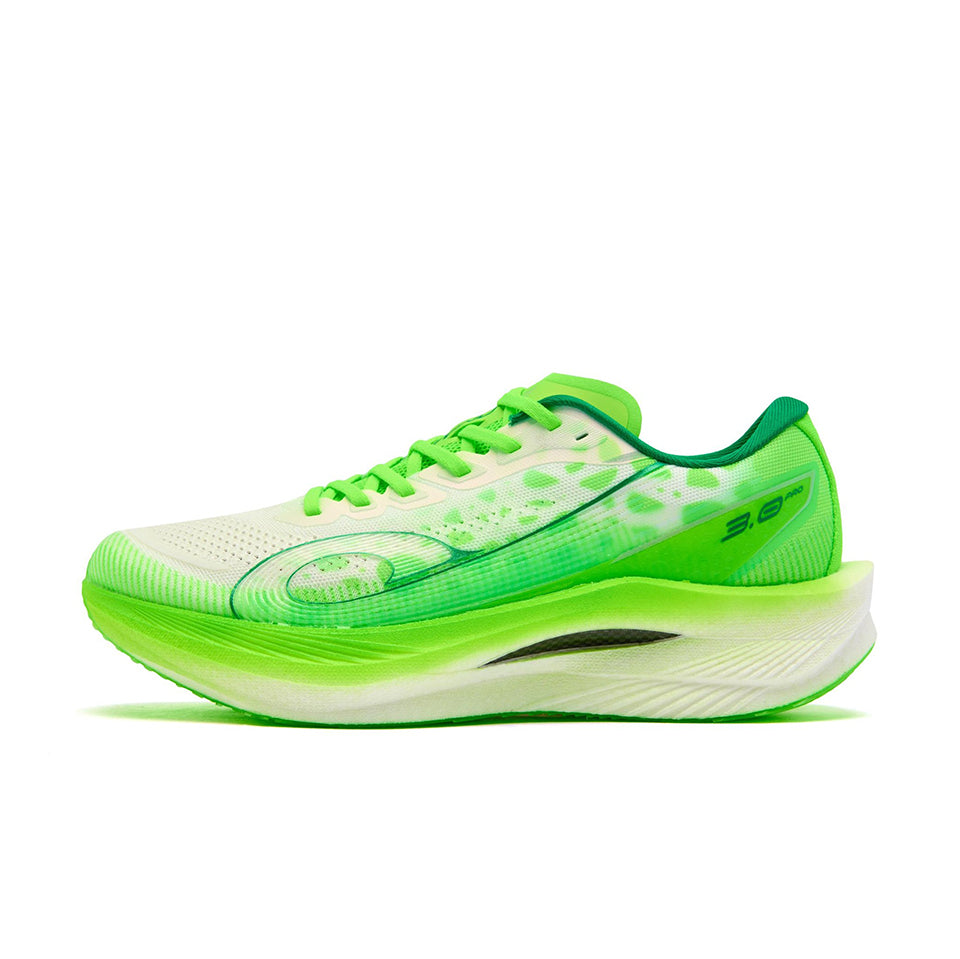 QIAODAN Wind-Running 3.0 PRO Running Shoes 'White Bright Green'