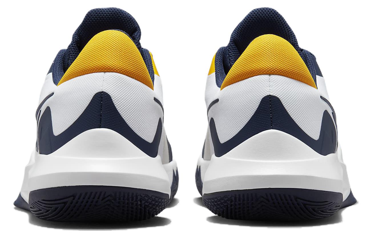 Nike Precision 6 'White Midnight Navy Gold'