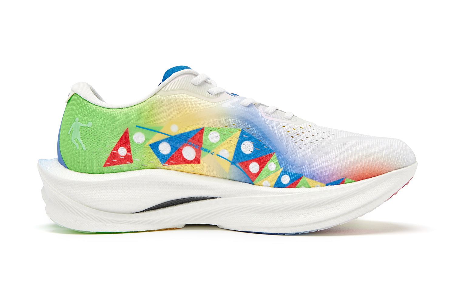 QIAODAN Wind-Running 3.0 Running Shoes 'Jordan White Neon Green'