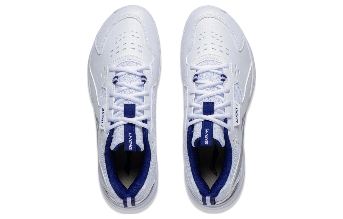 LiNing Ace V 'White Blue' | Badminton Shoes