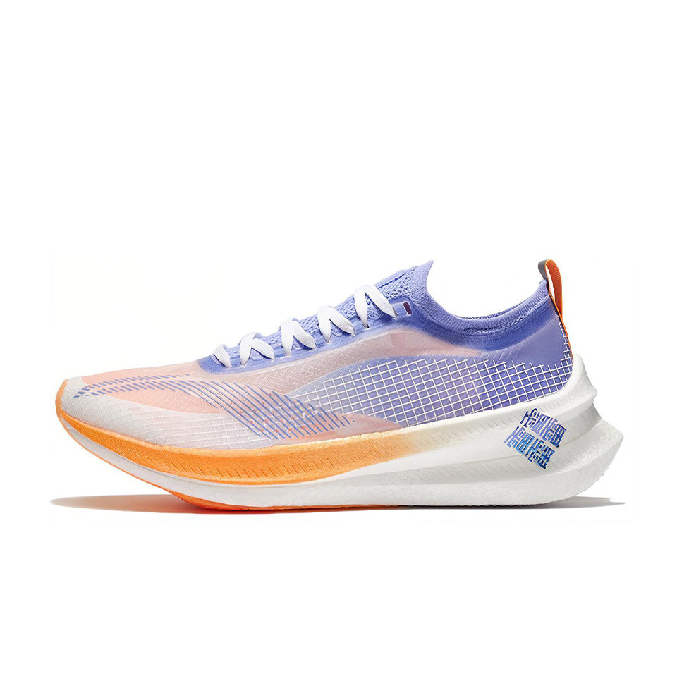 LINING Feidian 2 Elite Running Shoes Women's 'Standard White Neon Hydrangea Blue Purple' - Kicksown store