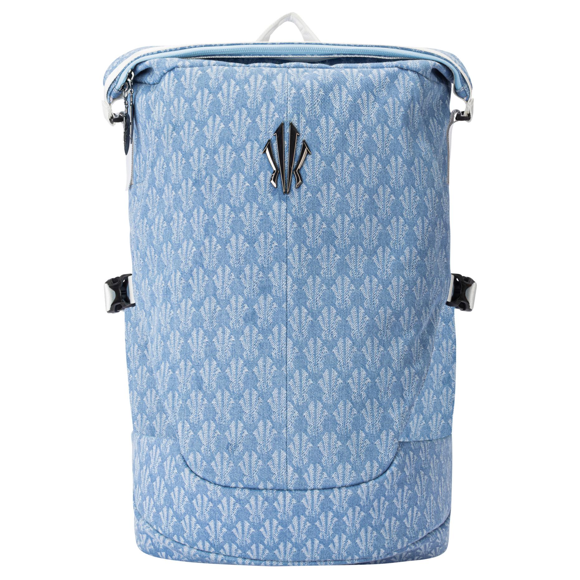 Light Blue Denim Light Denim Backpack Anta Kai Series Fabric 