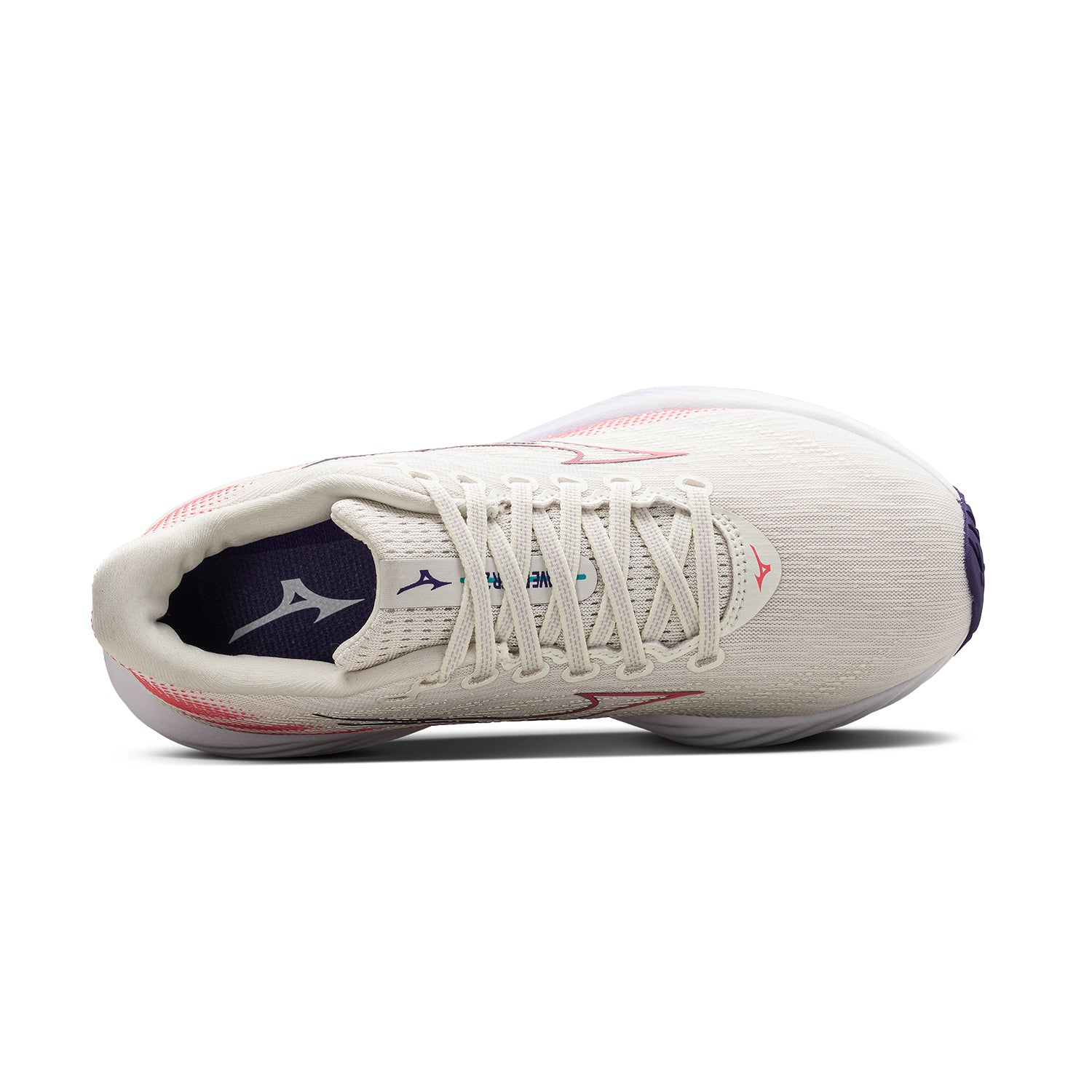Mizuno Wave Rider 28 'Snow White Camellia Rose' Women