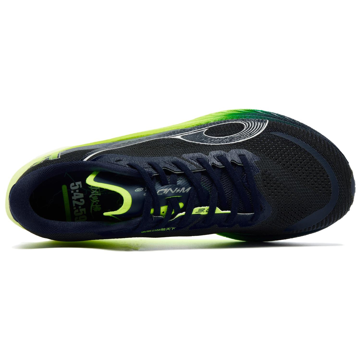 QIAODAN Wind-Running 3.0 PRO Running Shoes 'Collegiate Blue Glow Yellow'「Women」