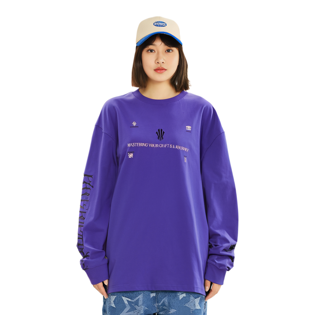 Anta Kai Sweatshirt 'Purple Blue'