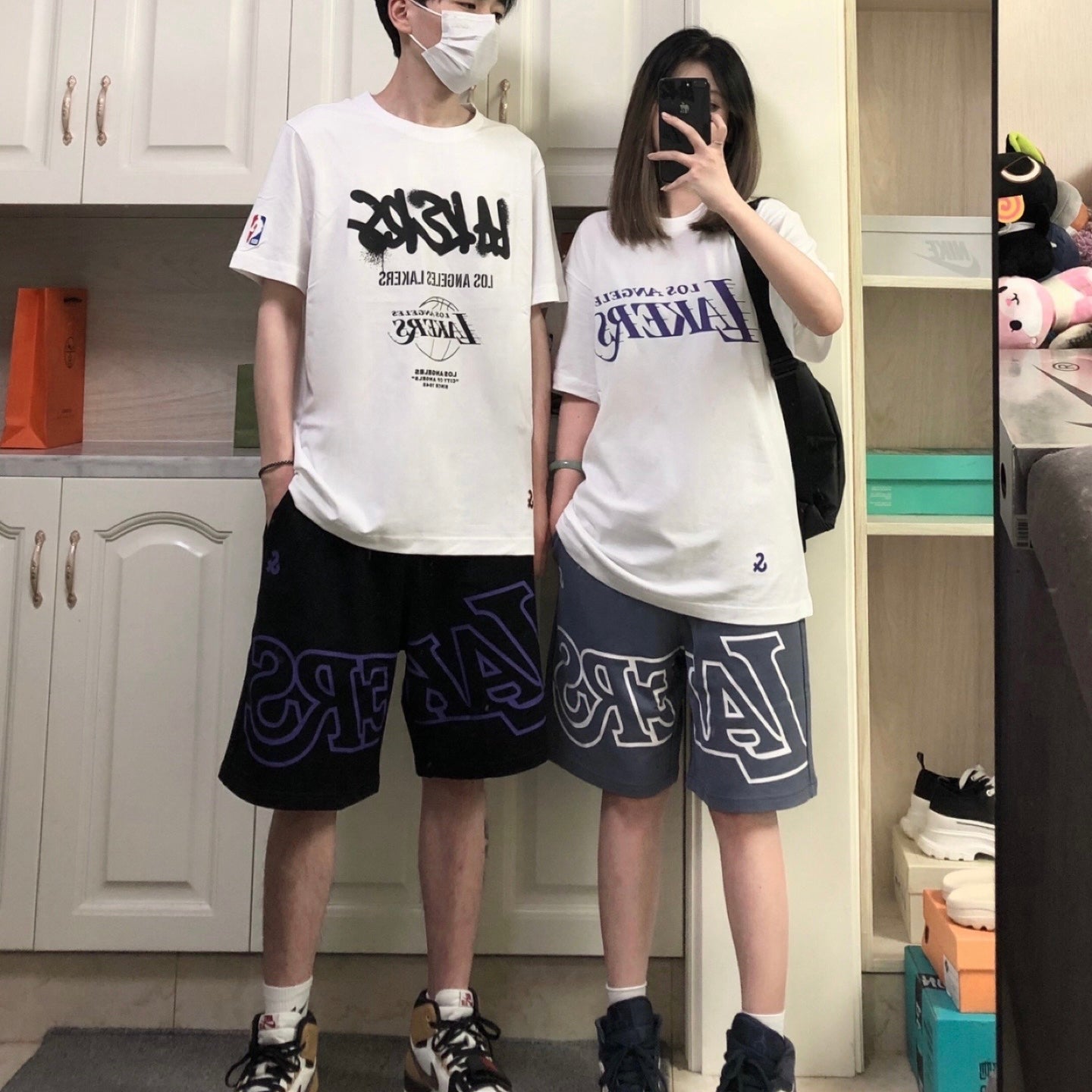 JACK JONES x NBA  Unisex Casual Shorts