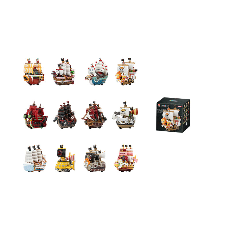 POP MART One Piece  The Great Voyage Collection, Hobby Model Vehicles Mystery Boxes Single Mystery Box/Full Box 12 Pcs