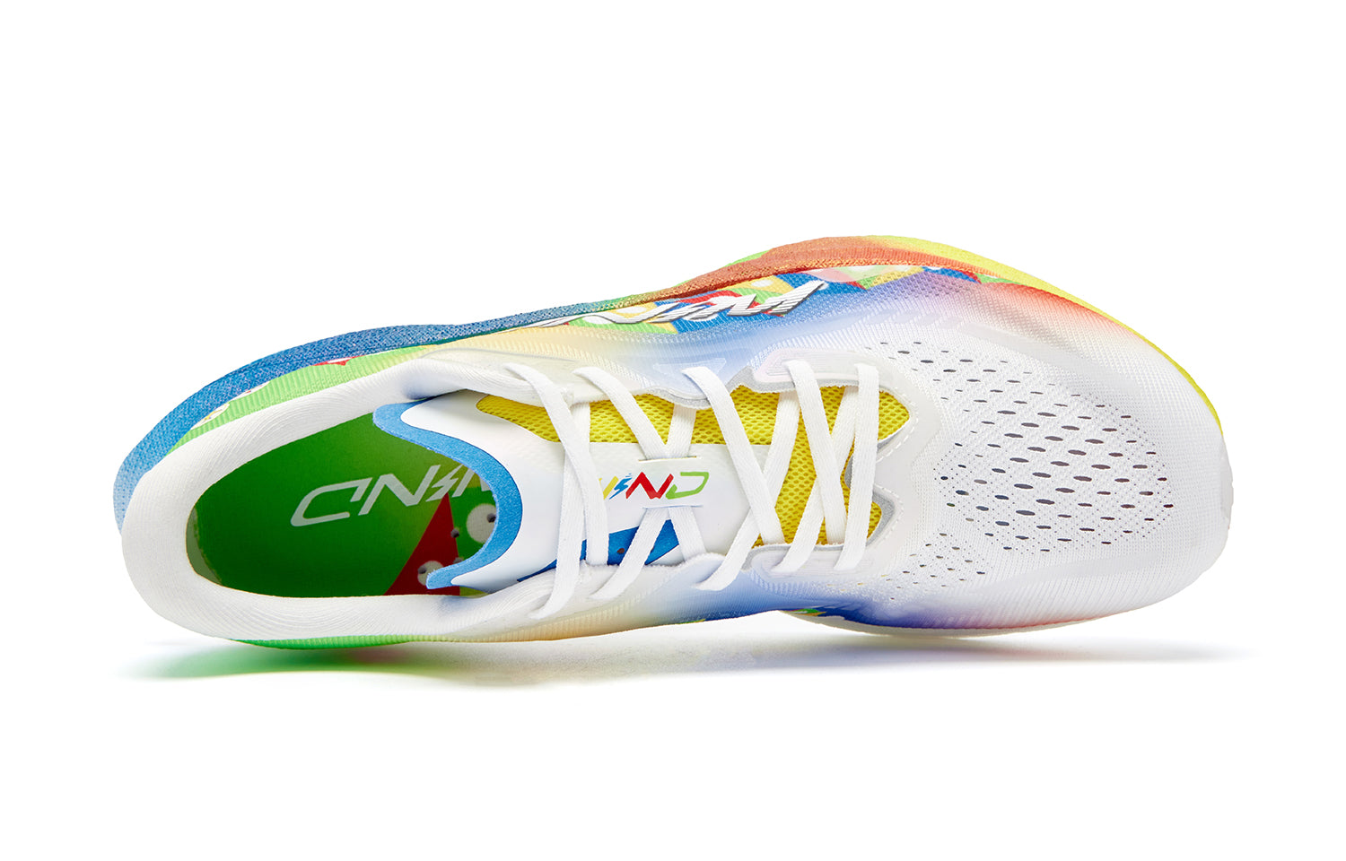 QIAODAN Wind-Running 3.0 Running Shoes 'Jordan White Neon Green'