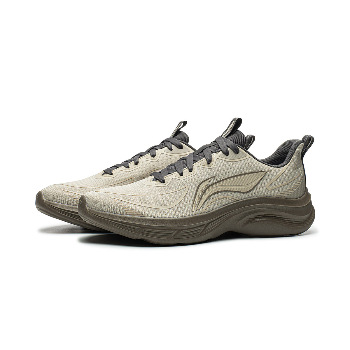 LiNing Qingchi V2 'Oat Gray' | Running Shoes