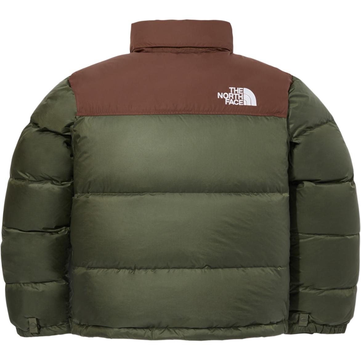 THE NORTH FACE 1996 Collection Down Jacket Unisex Dark Khaki