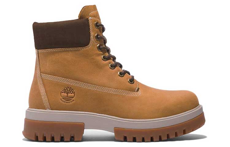 Timberland Arbor Road 6 Inch Waterproof Boot Wheat Full Grain