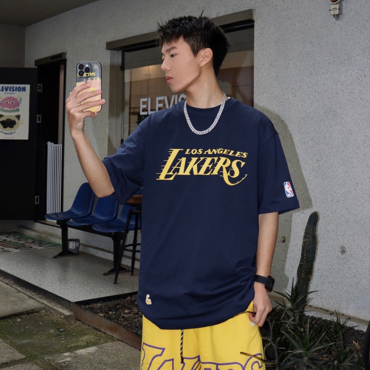 JACK JONES x NBA  Short Sleeve Tee 'Lakers'