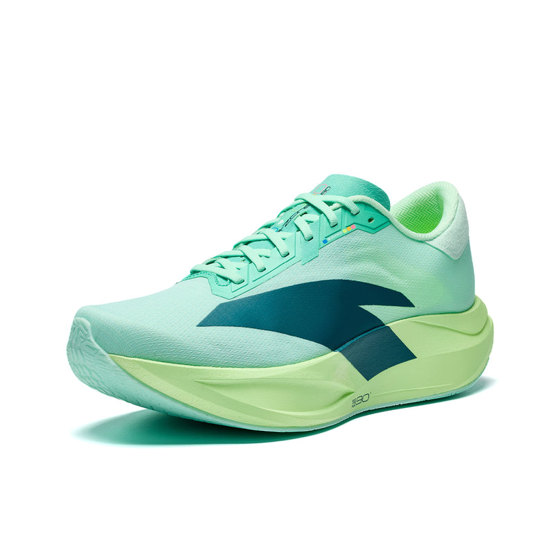 ANTA Zone 2 Heart Rate 90 'Fluorescent Light Cyan Green' | Running Shoes