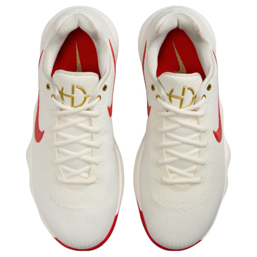シューズ(男性用) Nike Hyperdunk 2017 Low White Red Gold Nike Hyperdunk 2017 'White Red'
