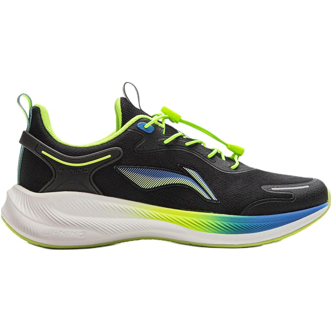 LiNing Young Running Shoes 'Black Yellow' 「Kids」