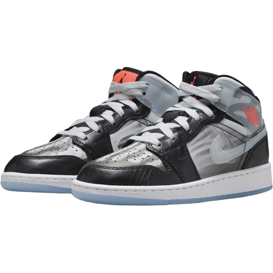 Jordan Air Jordan 1 'Black Gray'「Kids」