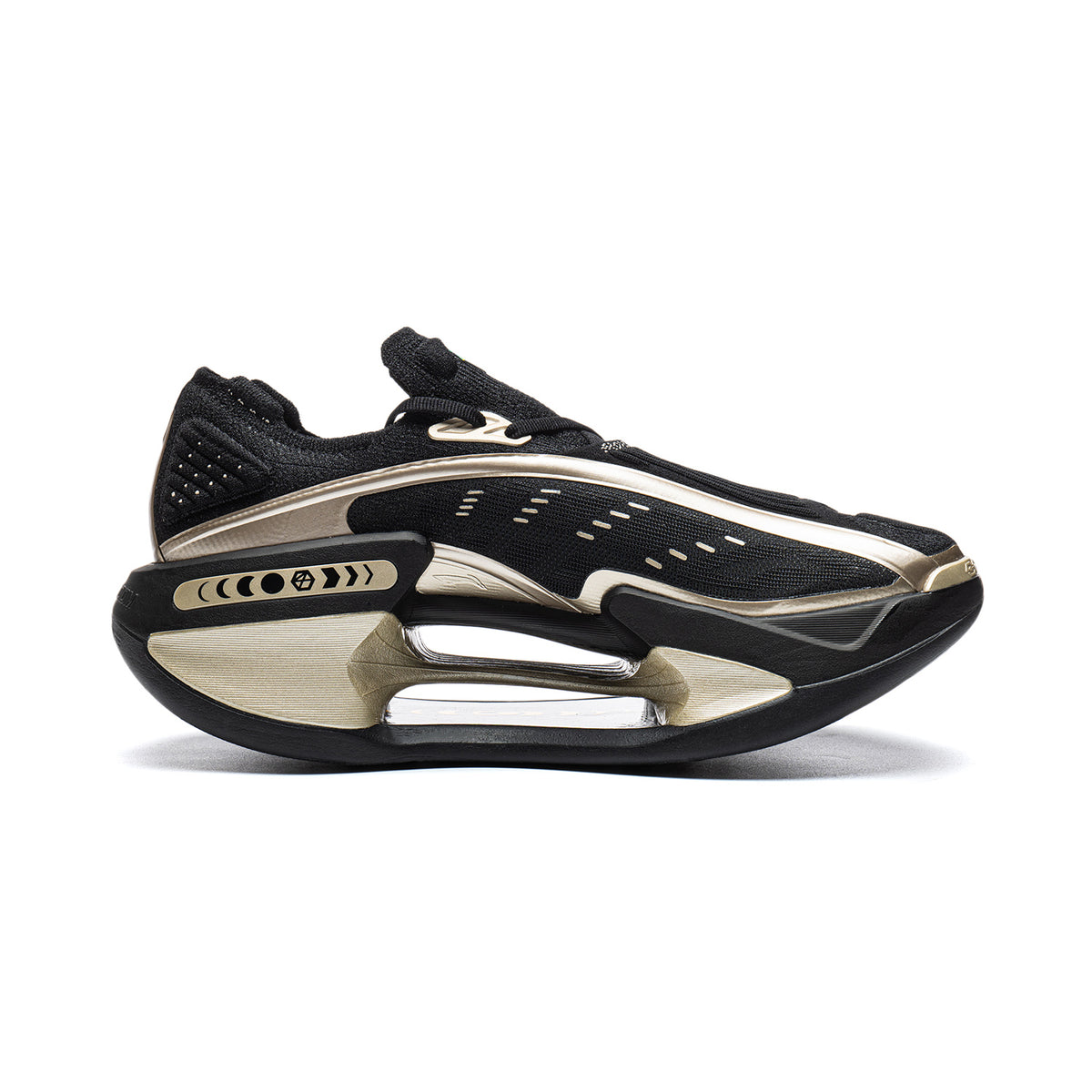 LiNing Shadow 4 'Black Gold' | Running Shoes