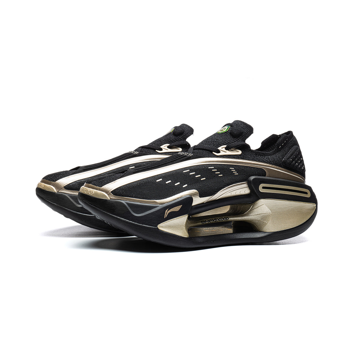 LiNing Shadow 4 'Black Gold' | Running Shoes