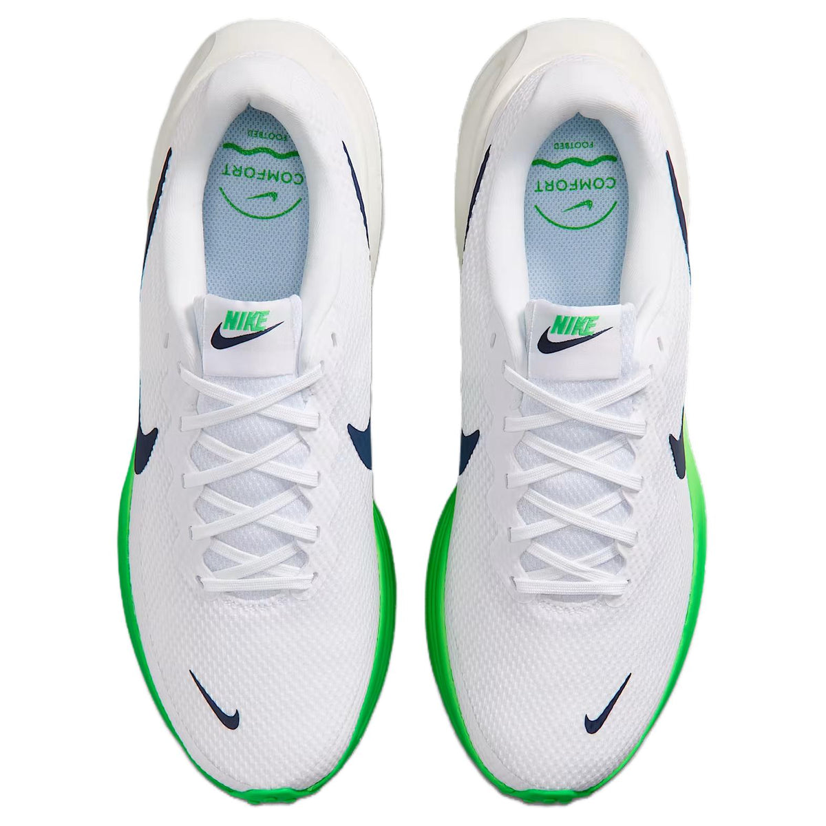 Nike REVOLUTION 8 'White Green' | Running Shoes