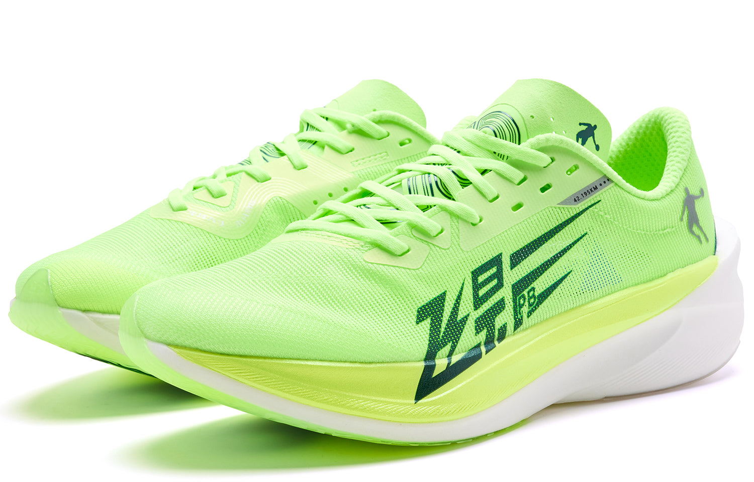 QIAODAN Feiying PB4.0 Running Shoes 'Flying Shadow Green Abyss Green'「Women」