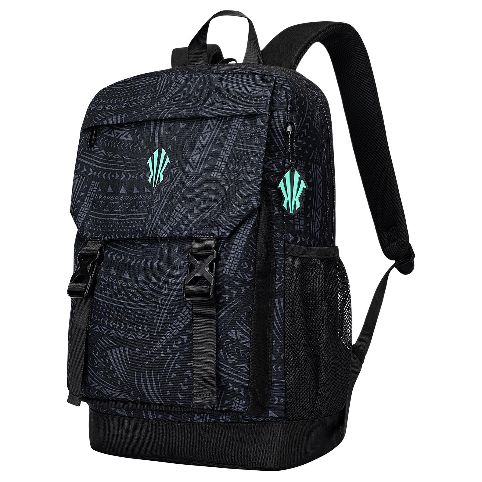 ANTA KAI Backpack 'Black with green logo'